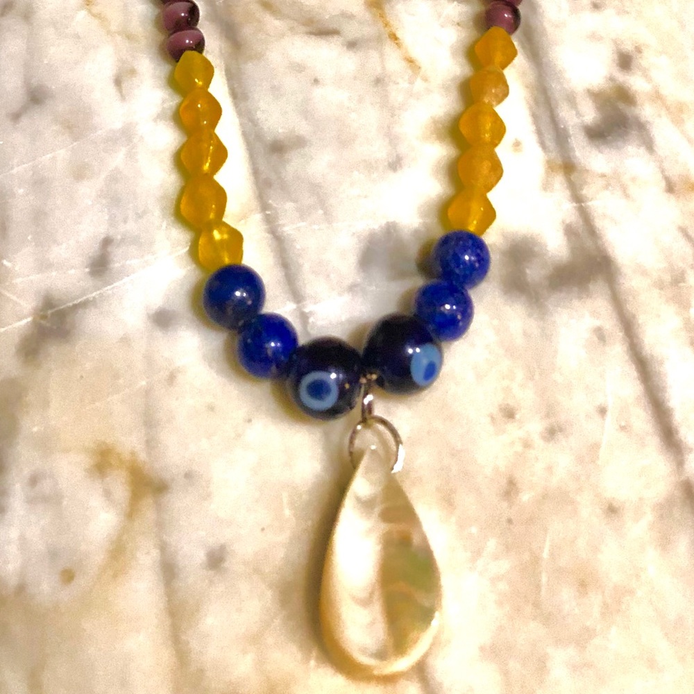 Women’s Mother a Pearl Teardrop Necklace